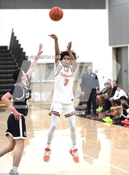 Thumbnail 2 in Calvary Chapel vs. California (Tustin Holiday Classic) photogallery.