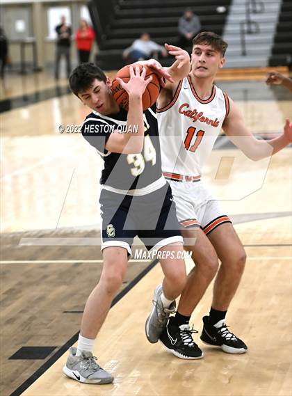 Thumbnail 2 in Calvary Chapel vs. California (Tustin Holiday Classic) photogallery.