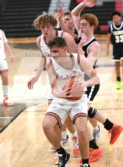 Thumbnail 1 in Calvary Chapel vs. California (Tustin Holiday Classic) photogallery.