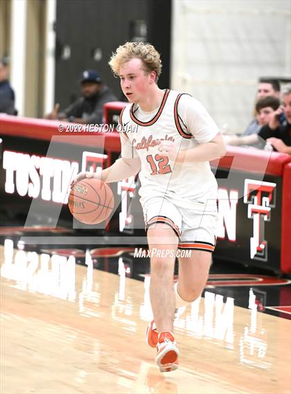 Thumbnail 3 in Calvary Chapel vs. California (Tustin Holiday Classic) photogallery.