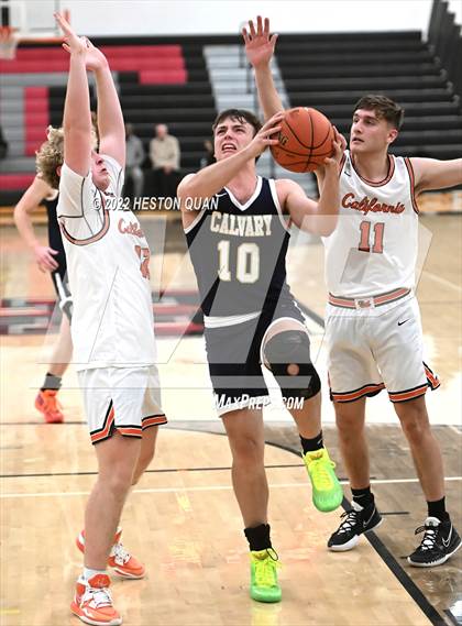 Thumbnail 3 in Calvary Chapel vs. California (Tustin Holiday Classic) photogallery.