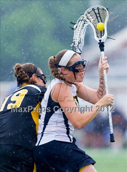 Thumbnail 2 in Honeoye Falls-Lima vs Shoreham-Wading River (NYSPHSAA Class C Final) photogallery.