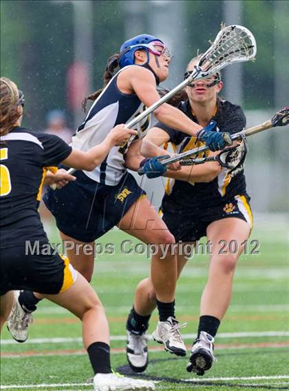 Thumbnail 3 in Honeoye Falls-Lima vs Shoreham-Wading River (NYSPHSAA Class C Final) photogallery.