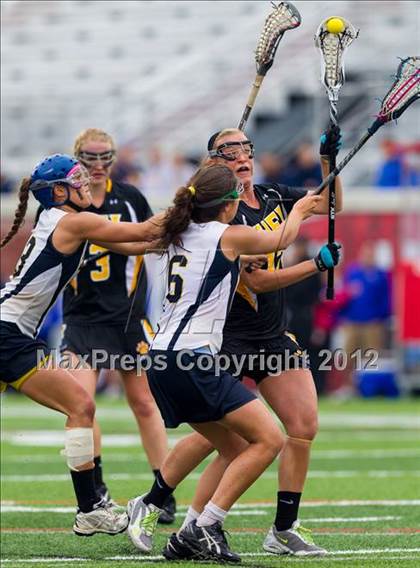 Thumbnail 3 in Honeoye Falls-Lima vs Shoreham-Wading River (NYSPHSAA Class C Final) photogallery.