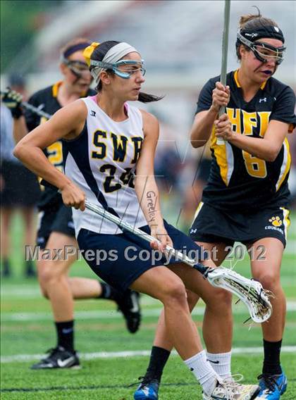 Thumbnail 3 in Honeoye Falls-Lima vs Shoreham-Wading River (NYSPHSAA Class C Final) photogallery.