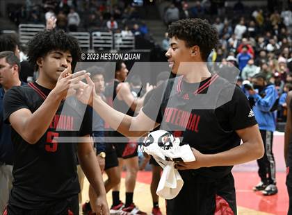 Thumbnail 1 in St. John Bosco vs. Centennial (CIF-SS Open Final) photogallery.