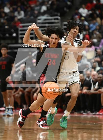 Thumbnail 2 in St. John Bosco vs. Centennial (CIF-SS Open Final) photogallery.