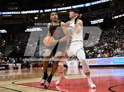 Thumbnail 1 in St. John Bosco vs. Centennial (CIF-SS Open Final) photogallery.