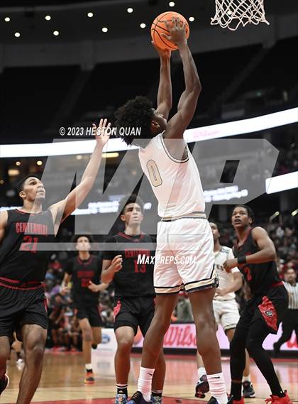 Thumbnail 1 in St. John Bosco vs. Centennial (CIF-SS Open Final) photogallery.