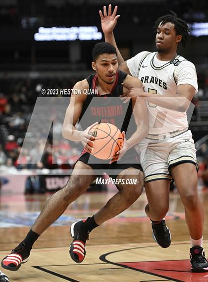 Thumbnail 1 in St. John Bosco vs. Centennial (CIF-SS Open Final) photogallery.