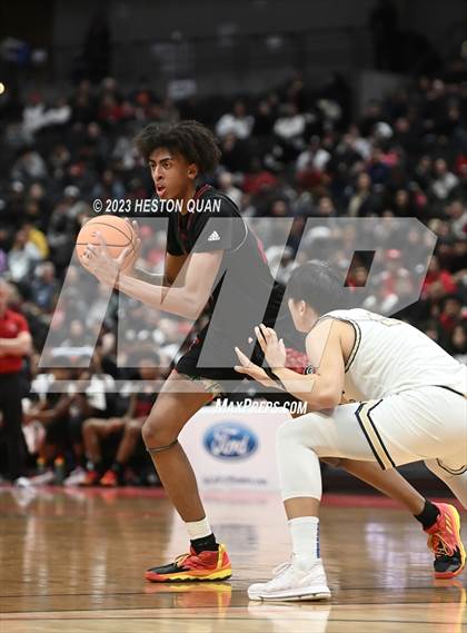 Thumbnail 3 in St. John Bosco vs. Centennial (CIF-SS Open Final) photogallery.