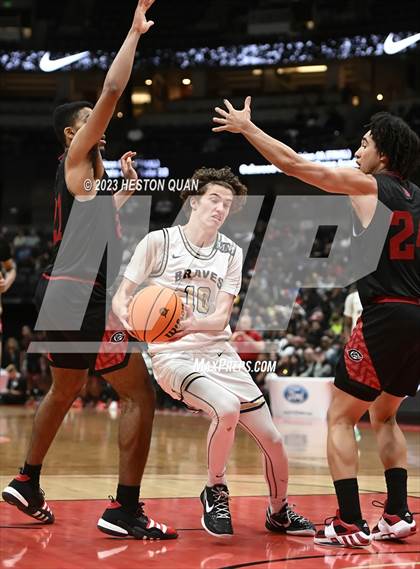 Thumbnail 1 in St. John Bosco vs. Centennial (CIF-SS Open Final) photogallery.
