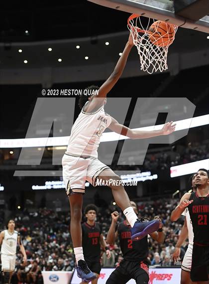 Thumbnail 1 in St. John Bosco vs. Centennial (CIF-SS Open Final) photogallery.