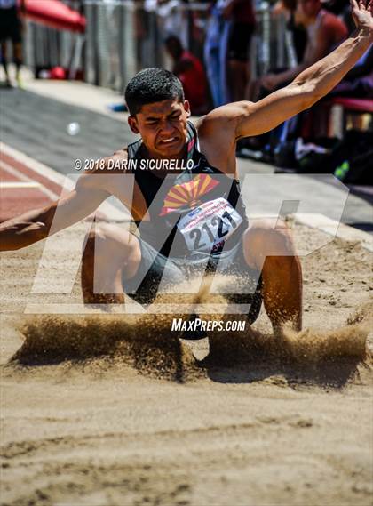 Thumbnail 2 in AIA Track & Field Finals (Boys Long Jump) photogallery.