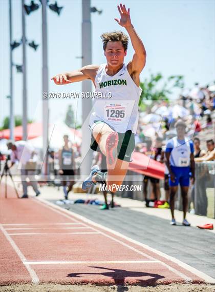 Thumbnail 2 in AIA Track & Field Finals (Boys Long Jump) photogallery.