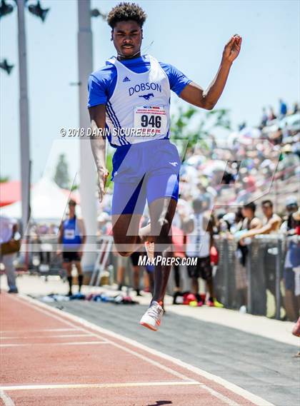 Thumbnail 2 in AIA Track & Field Finals (Boys Long Jump) photogallery.