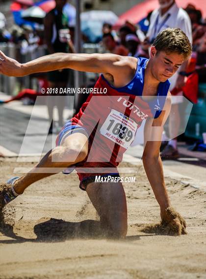 Thumbnail 2 in AIA Track & Field Finals (Boys Long Jump) photogallery.