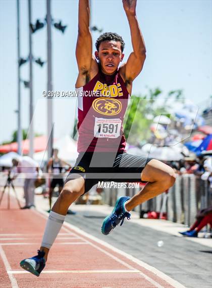 Thumbnail 2 in AIA Track & Field Finals (Boys Long Jump) photogallery.