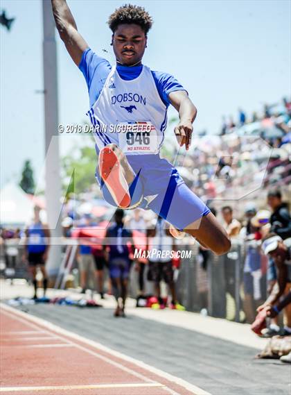 Thumbnail 3 in AIA Track & Field Finals (Boys Long Jump) photogallery.