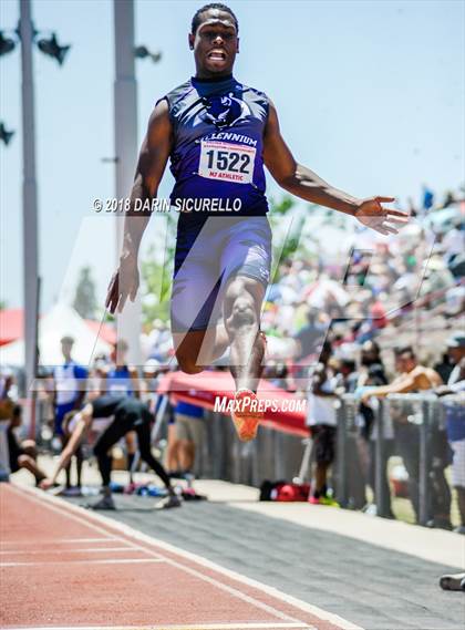 Thumbnail 2 in AIA Track & Field Finals (Boys Long Jump) photogallery.