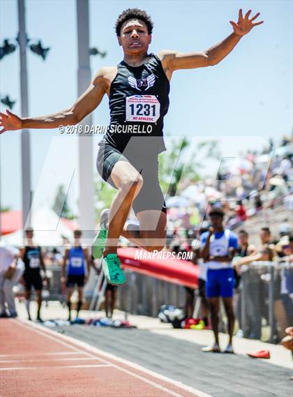 Thumbnail 2 in AIA Track & Field Finals (Boys Long Jump) photogallery.