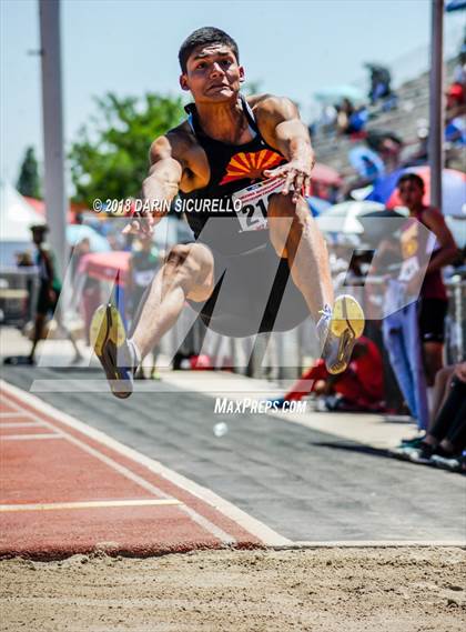 Thumbnail 3 in AIA Track & Field Finals (Boys Long Jump) photogallery.