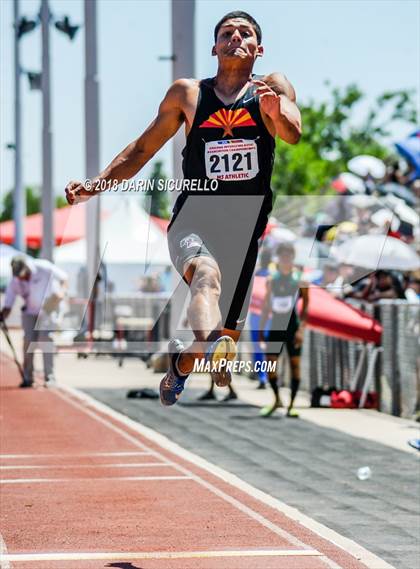 Thumbnail 2 in AIA Track & Field Finals (Boys Long Jump) photogallery.