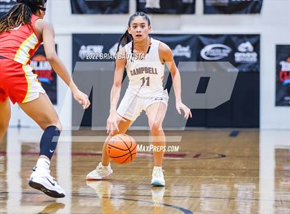Thumbnail 3 in Campbell vs Incarnate Word (Iolani Classic Honolulu - Day 1) photogallery.