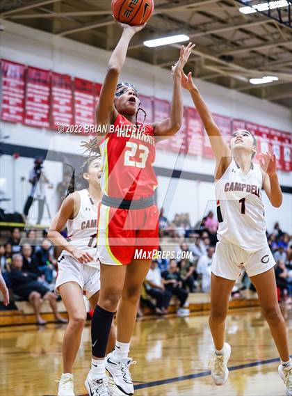 Thumbnail 2 in Campbell vs Incarnate Word (Iolani Classic Honolulu - Day 1) photogallery.