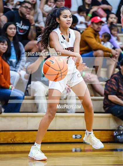 Thumbnail 1 in Campbell vs Incarnate Word (Iolani Classic Honolulu - Day 1) photogallery.