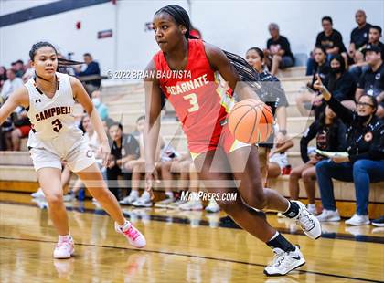 Thumbnail 1 in Campbell vs Incarnate Word (Iolani Classic Honolulu - Day 1) photogallery.