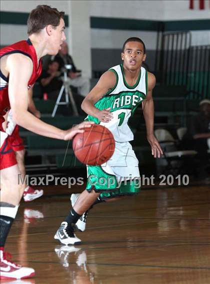 Thumbnail 2 in Ribet Academy vs. Hesperia Christian (CIF SS D6AA Playoffs) photogallery.
