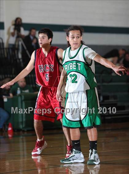 Thumbnail 1 in Ribet Academy vs. Hesperia Christian (CIF SS D6AA Playoffs) photogallery.