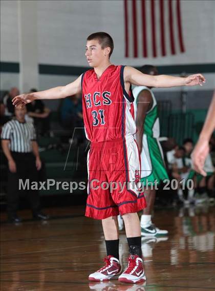Thumbnail 3 in Ribet Academy vs. Hesperia Christian (CIF SS D6AA Playoffs) photogallery.