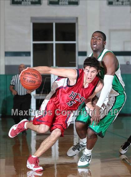 Thumbnail 3 in Ribet Academy vs. Hesperia Christian (CIF SS D6AA Playoffs) photogallery.