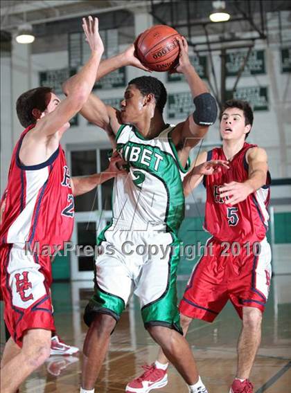 Thumbnail 2 in Ribet Academy vs. Hesperia Christian (CIF SS D6AA Playoffs) photogallery.