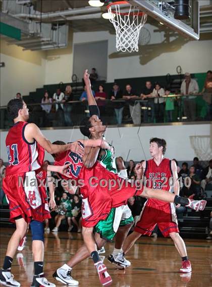 Thumbnail 2 in Ribet Academy vs. Hesperia Christian (CIF SS D6AA Playoffs) photogallery.