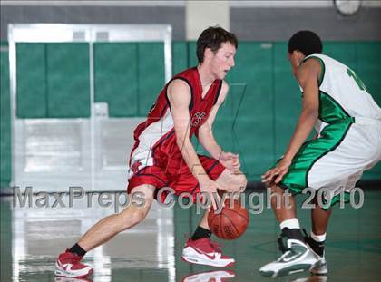 Thumbnail 2 in Ribet Academy vs. Hesperia Christian (CIF SS D6AA Playoffs) photogallery.