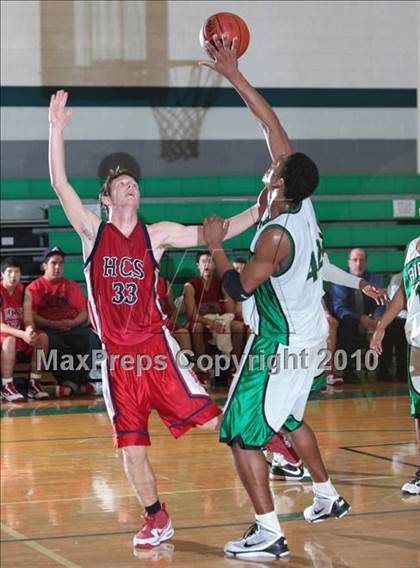 Thumbnail 1 in Ribet Academy vs. Hesperia Christian (CIF SS D6AA Playoffs) photogallery.