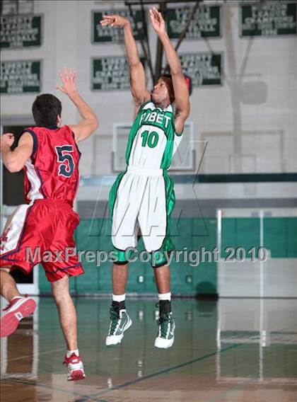 Thumbnail 2 in Ribet Academy vs. Hesperia Christian (CIF SS D6AA Playoffs) photogallery.