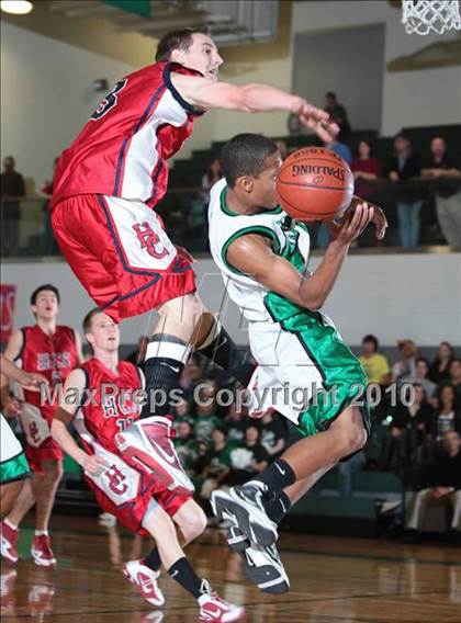 Thumbnail 2 in Ribet Academy vs. Hesperia Christian (CIF SS D6AA Playoffs) photogallery.
