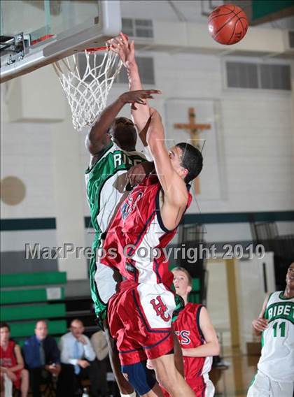 Thumbnail 2 in Ribet Academy vs. Hesperia Christian (CIF SS D6AA Playoffs) photogallery.