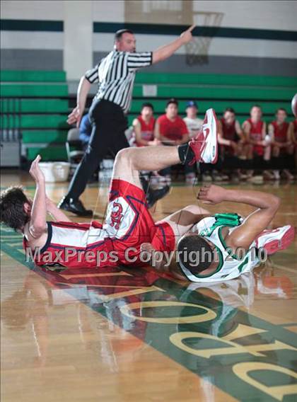 Thumbnail 2 in Ribet Academy vs. Hesperia Christian (CIF SS D6AA Playoffs) photogallery.
