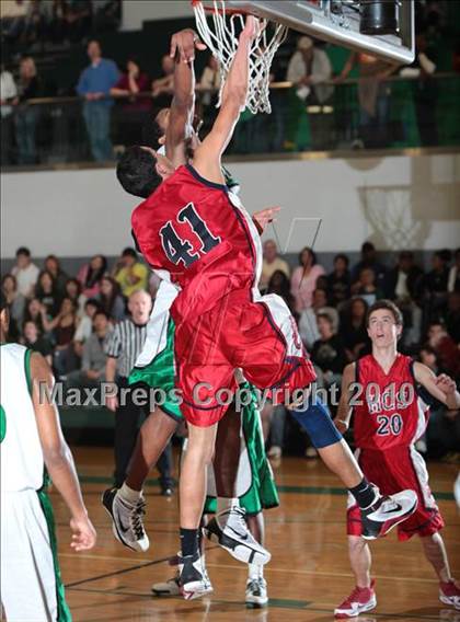 Thumbnail 2 in Ribet Academy vs. Hesperia Christian (CIF SS D6AA Playoffs) photogallery.
