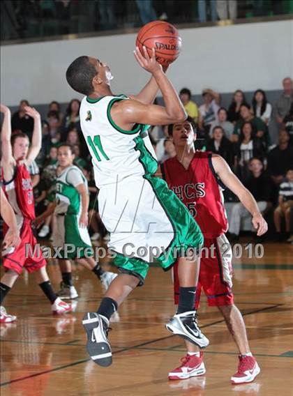 Thumbnail 1 in Ribet Academy vs. Hesperia Christian (CIF SS D6AA Playoffs) photogallery.