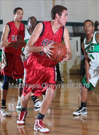 Thumbnail 2 in Ribet Academy vs. Hesperia Christian (CIF SS D6AA Playoffs) photogallery.