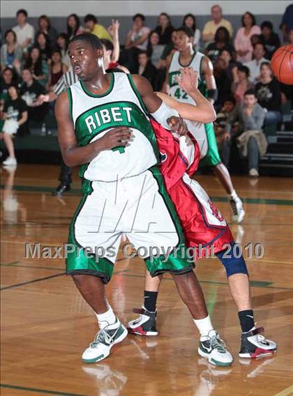 Thumbnail 2 in Ribet Academy vs. Hesperia Christian (CIF SS D6AA Playoffs) photogallery.
