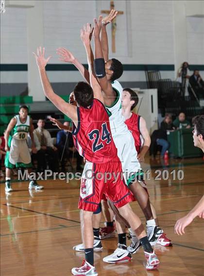 Thumbnail 3 in Ribet Academy vs. Hesperia Christian (CIF SS D6AA Playoffs) photogallery.