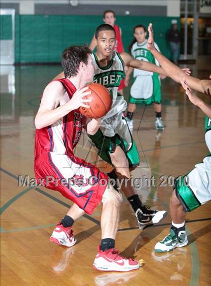 Thumbnail 3 in Ribet Academy vs. Hesperia Christian (CIF SS D6AA Playoffs) photogallery.