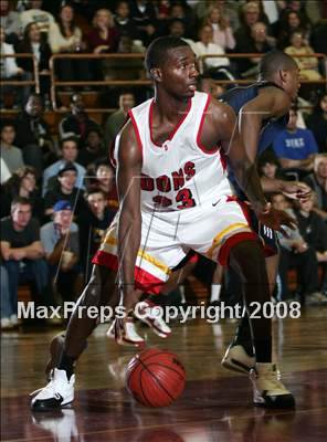 Thumbnail 2 in Dominguez vs. Campbell Hall (MaxPreps Holiday Classic) photogallery.